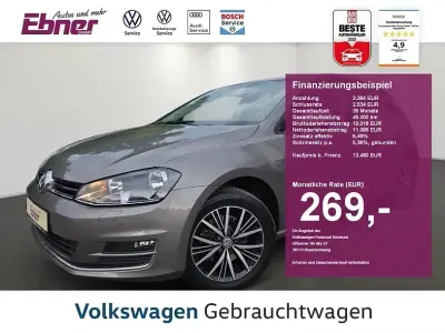 Gebraucht VW Golf VII Comfortline 110 PS (80 kW) 2017 Grau Limousine