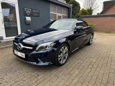 gebraucht Mercedes C220 d Cabrio Leder Braun Kamera LED Navi