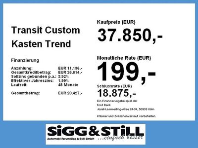 Neu Ford Transit Custom Trend 136 PS (100 kW) 2026 Frost weiß Van / Kleinbus