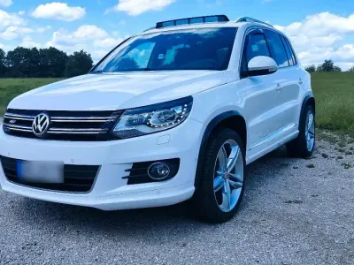 Gebraucht VW Tiguan R-line 140 PS (102 kW) 2012 Weiß SUV