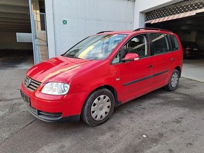 Gebraucht VW Touran 116 PS (85 kW) 2003 Rot Van / Kleinbus
