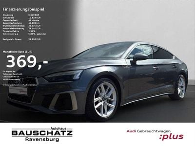 Gebraucht Audi A5 Sportback S-Line 204 PS (150 kW) 2022 Grau Kleinwagen