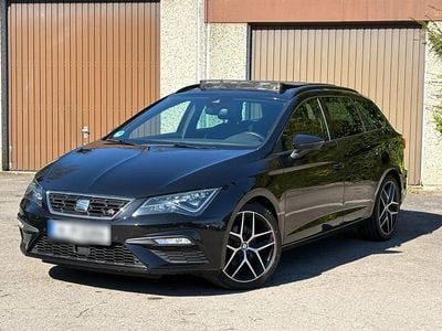 Usata Seat Leon Style 150 CV (110 kW) 2020 Nero Station wagon