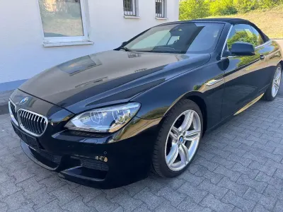 Gebraucht BMW 640 Cabriolet M Sport 313 PS (230 kW) 2014 Black sapphire metallic Cabrio