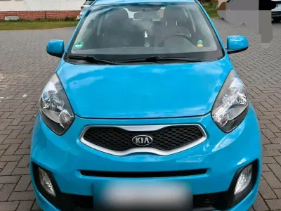 Gebraucht Kia Picanto 69 PS (50 kW) 2013 Blau Kleinwagen