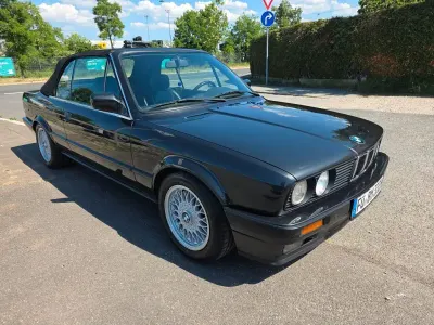 Gebraucht BMW 320 Cabriolet Performance 129 PS (94 kW) 1993 Schwarz Cabrio