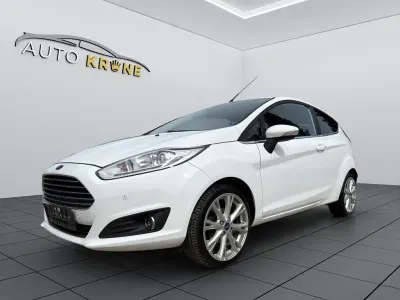 Gebraucht Ford Fiesta Titanium 95 PS (69 kW) 2016 Weiß Kleinwagen