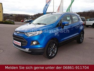 Gebraucht Ford Ecosport 125 PS (91 kW) 2014 Blau SUV
