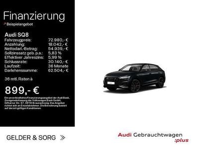 Gebraucht Audi SQ8 Ambiente 435 PS (319 kW) 2021 Orcaschwarz metallic SUV