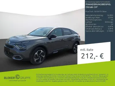 Gebraucht Citroën C4 PureTech 131 PS (96 kW) 2023 Grau SUV