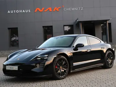 Gebraucht Porsche Taycan GTS Chrono 439 kW (598 PS) 2022 Schwarz Limousine