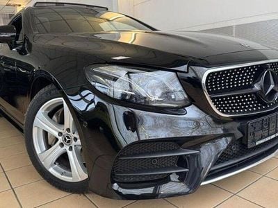 Gebraucht Mercedes E220 AMG line 194 PS (142 kW) 2018 Obsidianschwarz Coupé