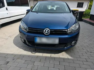 Gebraucht VW Golf VI 80 PS (58 kW) 2009 Blau Kleinwagen