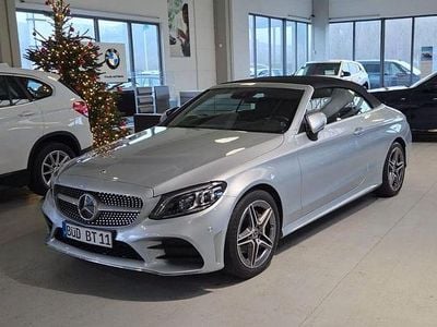 Second-hand Mercedes C200 AMG line 184 CP (135 kW) 2024 Argintiu Cabrio