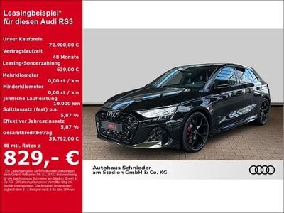 Usata Audi RS3 Sport 400 CV (294 kW) 2026 Verde Berlina