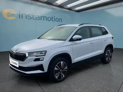 Gebraucht Skoda Karoq Ambition 150 PS (110 kW) 2022 Weiß SUV