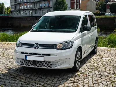 Gebraucht VW Caddy Edition 122 PS (89 kW) 2021 Weiß Van / Kleinbus