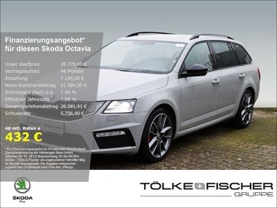 gebraucht Skoda Octavia Combi 2.0 TDI 4x4 DSG RS NAVI ACC AHK