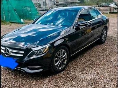 Usata Mercedes C220 Avantgarde 170 CV (125 kW) 2015 Nero Berlina