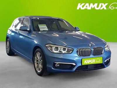 Usata BMW 116 Urban Line 116 CV (85 kW) 2018 Blu Utilitaria