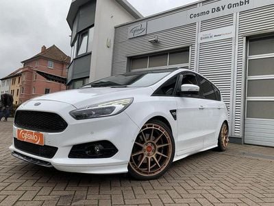Gebraucht Ford S-MAX ST-Line 190 PS (139 kW) 2018 Weiß Van / Kleinbus