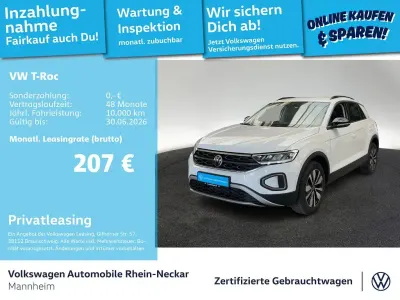 Gebraucht VW T-Roc Goal 116 PS (85 kW) 2025 Weiß SUV