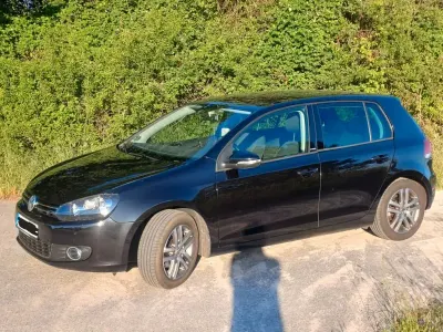 Gebraucht VW Golf VI Style 80 PS (58 kW) 2011 Schwarz Kombi