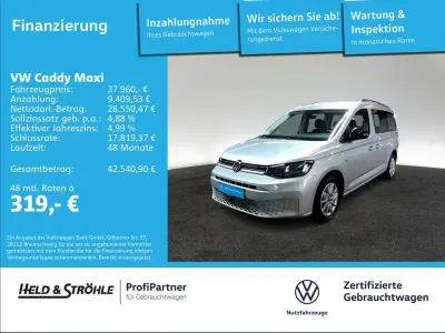 Brugt VW Caddy Maxi Life 122 HK (89 kW) 2025 Sølv MPV