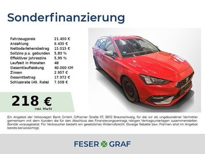 Rot Gebraucht 2022 Seat Leon ST FR Kombi | 21.450 € (Fairer Preis)