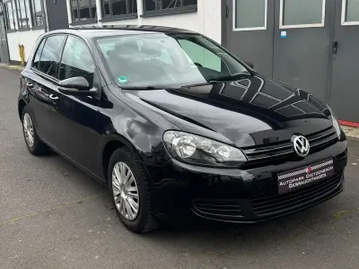 Gebraucht VW Golf VI Comfortline 122 PS (89 kW) 2009 Schwarz Kleinwagen