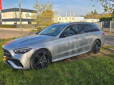 Gebraucht Mercedes C200 AMG line 204 PS (150 kW) 2022 Silber Kombi