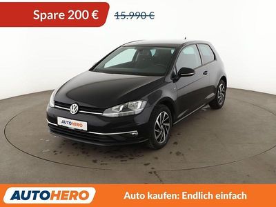 Gebraucht VW Golf VII Join 116 PS (85 kW) 2018 Schwarz Limousine