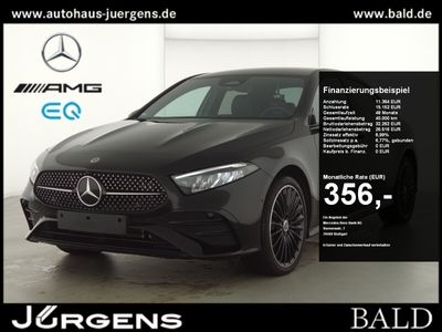 gebraucht Mercedes A250 e Limo AMG-Sport/LED/Cam/Leder/Night/19'