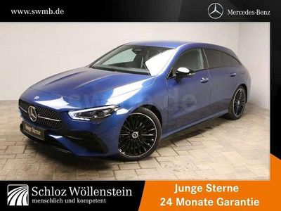 Gebraucht Mercedes CLA200 AMG 150 PS (110 kW) 2025 Metalliclack spektralblau Kombi