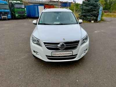 Gebraucht VW Tiguan Team 150 PS (110 kW) 2010 Weiß SUV