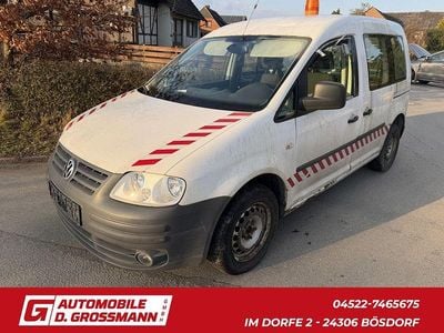 Gebraucht VW Caddy Team 75 PS (55 kW) 2010 Weiß Van / Kleinbus