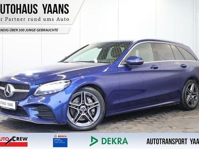 Usata Mercedes C300 AMG line 245 CV (180 kW) 2021 Blu Berlina
