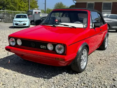 Gebraucht VW Golf Cabriolet GTI 111 PS (81 kW) 1982 Rot Cabrio