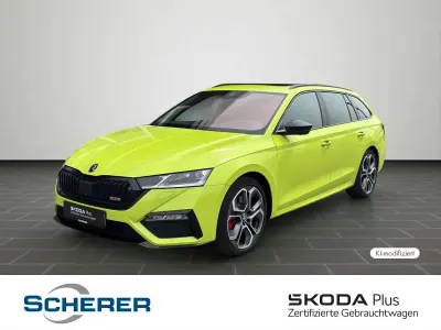 Gebraucht Skoda Octavia RS 245 PS (180 kW) 2024 Mambagrün Limousine