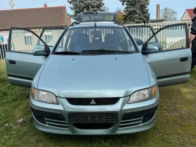 Brugt Mitsubishi Colt 100 HK (73 kW) 2003 Blå Hatchback