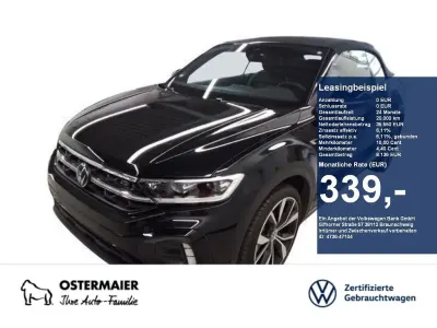 Gebraucht VW T-Roc Cabriolet Style 150 PS (110 kW) 2025 Schwarz Cabrio