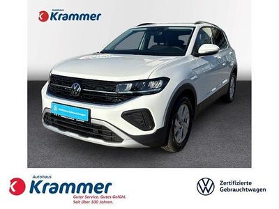 Gebraucht VW T-Cross IQ Drive 116 PS (85 kW) 2024 Weiß SUV