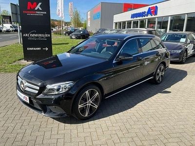 Usata Mercedes C300e Avantgarde 211 CV (155 kW) 2021 Nero Station wagon