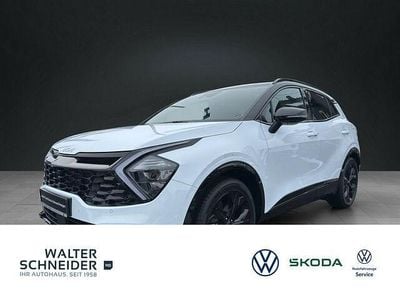 Gebraucht Kia Sportage 179 PS (131 kW) 2024 Carraraweiss met./schwar SUV