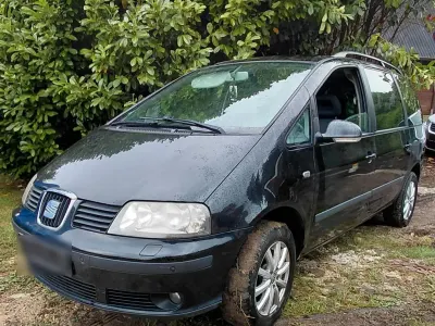Gebraucht Seat Alhambra Stylance 116 PS (85 kW) 2002 Schwarz Van / Kleinbus
