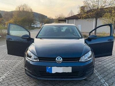 Usata VW Golf VII Highline 122 CV (89 kW) 2014 Blu Berlina