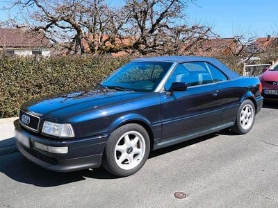 Second-hand Audi 80 115 CP (84 kW) 1996 Albastru Cabrio