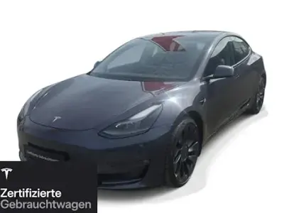 Brugt Tesla Model 3 Performance 377 kW (513 HK) 2021 Sølv Sedan
