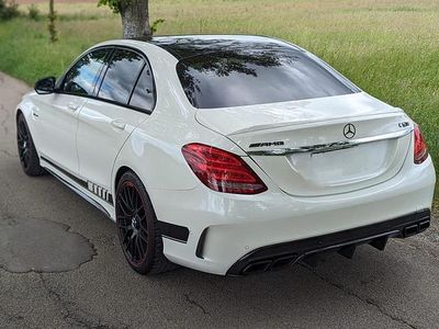 Gebraucht Mercedes C63 AMG 2017 Weiß Limousine