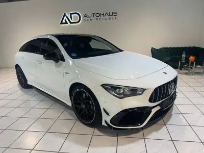 Gebraucht Mercedes CLA45 AMG Shooting Brake AMG 387 PS (284 kW) 2019 Weiß Kombi